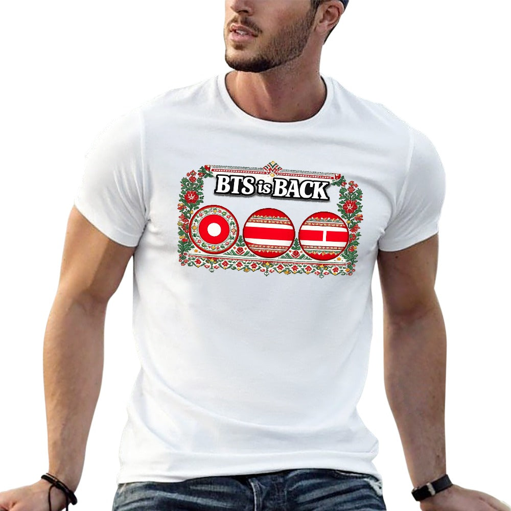New cotton Unisex  Sleeve T-shirt Bulgarian ARMY🇧🇬