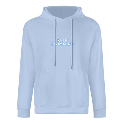 Keep swimming New Pure cotton hooded sweater