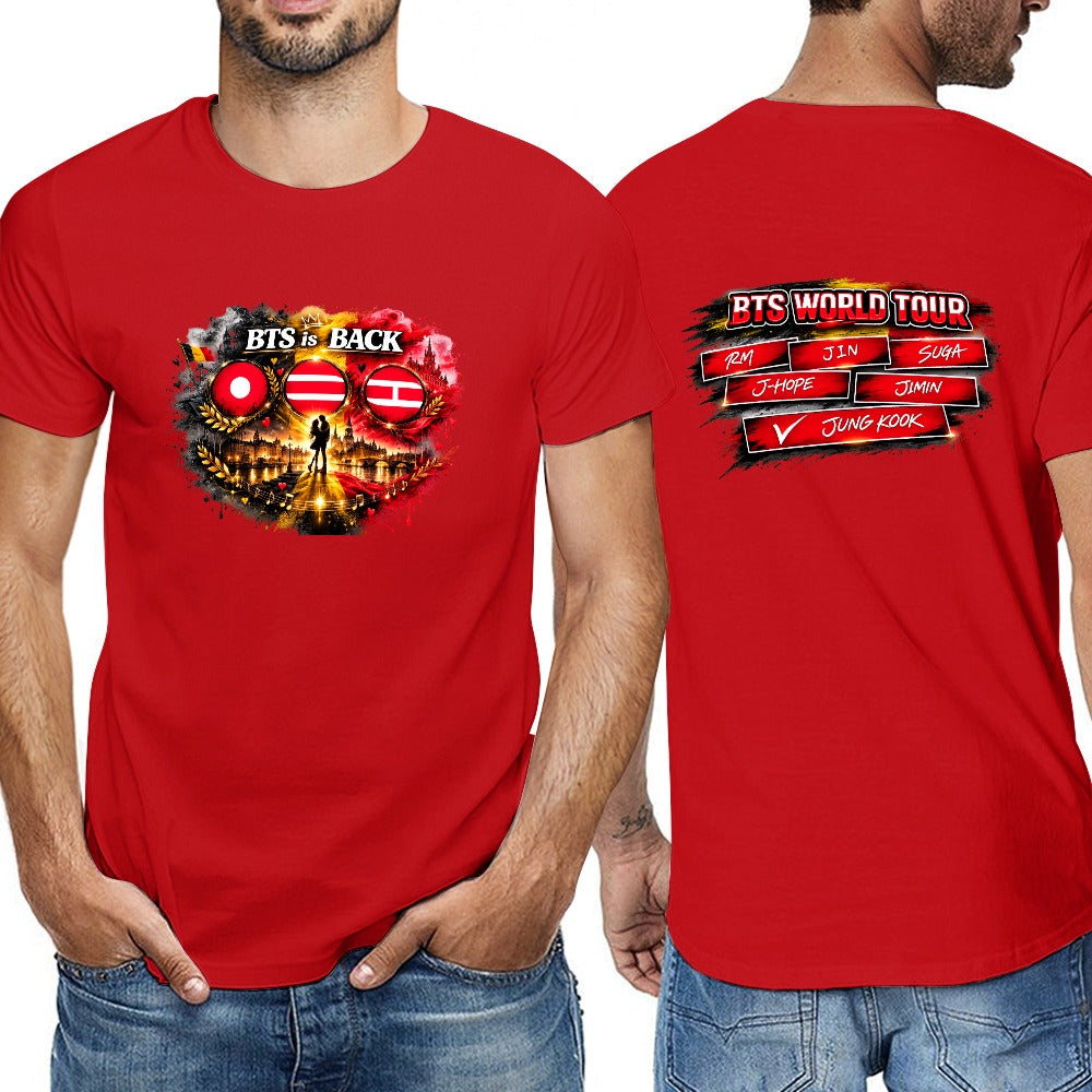 New  cotton unisex Short Sleeve T-shirt