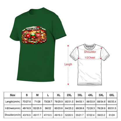 New cotton Unisex  Sleeve T-shirt Bulgarian ARMY🇧🇬