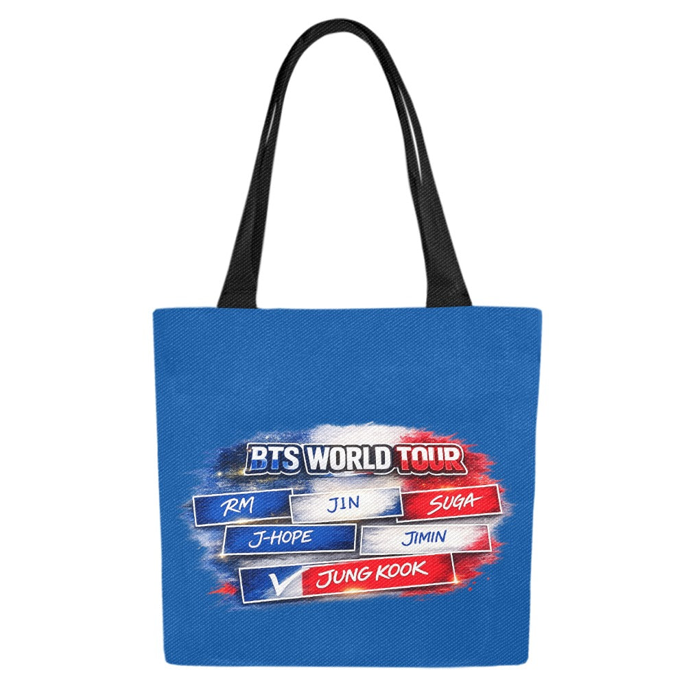 BTS IS BACK French Version  🇫🇷 Friendly Set of 4 Tote Bags