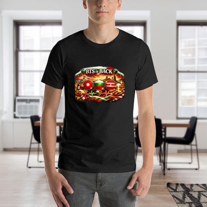 New cotton Unisex  Sleeve T-shirt Bulgarian ARMY🇧🇬