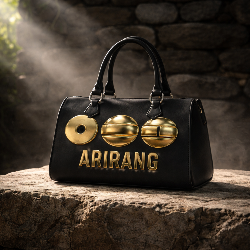 PROMO‼️Barrel Type Handbag ARIRANG (black)